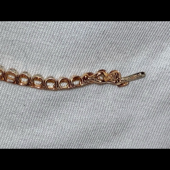 Micheal Kors 10k Rose Gold tennis bracelet - Picture 8 of 10